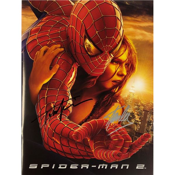 Autograph Signed Spiderman 2 Movie Picture Book