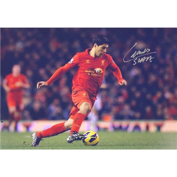 Luis Suarez  Autograph Signed Photo