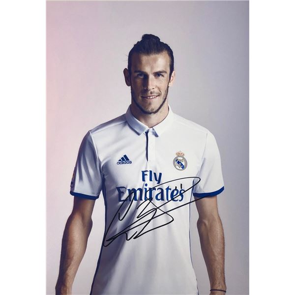 Gareth Bale  Autograph Signed Photo