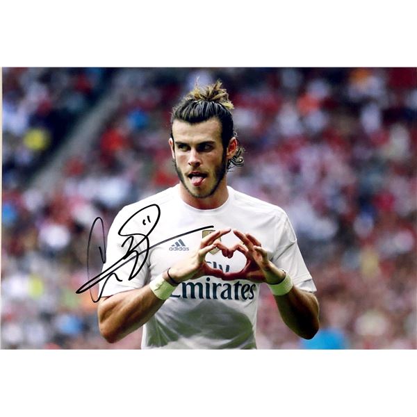 Gareth Bale Autograph  Autograph Signed Photo