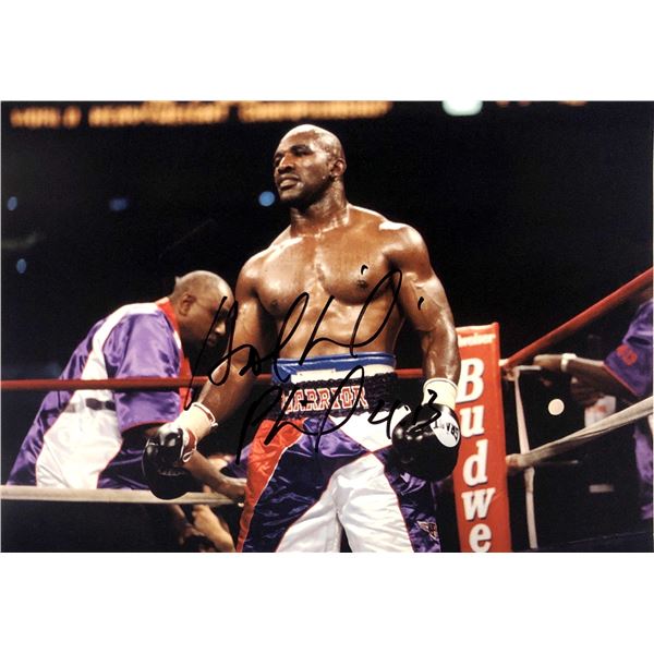 Evander Holyfield Autograph  Autograph Signed Photo