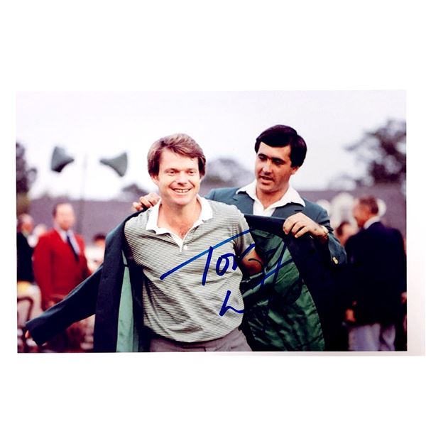 Tom Watson Autograph  Autograph Signed Photo