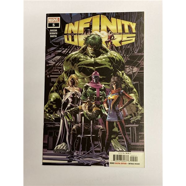 Avengers Infinity War 5 Marvel Vintage Comic Book