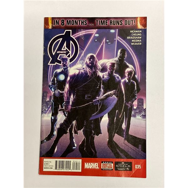 Avengers 35 Marvel Vintage Comic Book