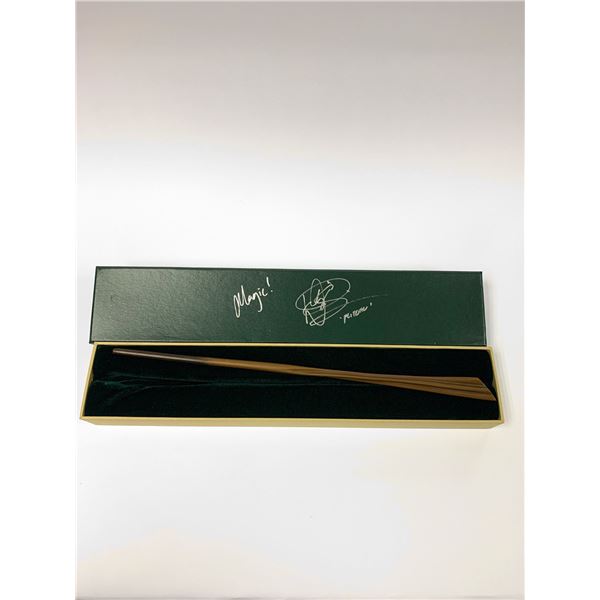 Autograph Signed Harry Potter Warwick Davies Wand