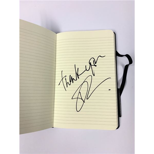 Autograph Signed James Bond 007 Nottebook