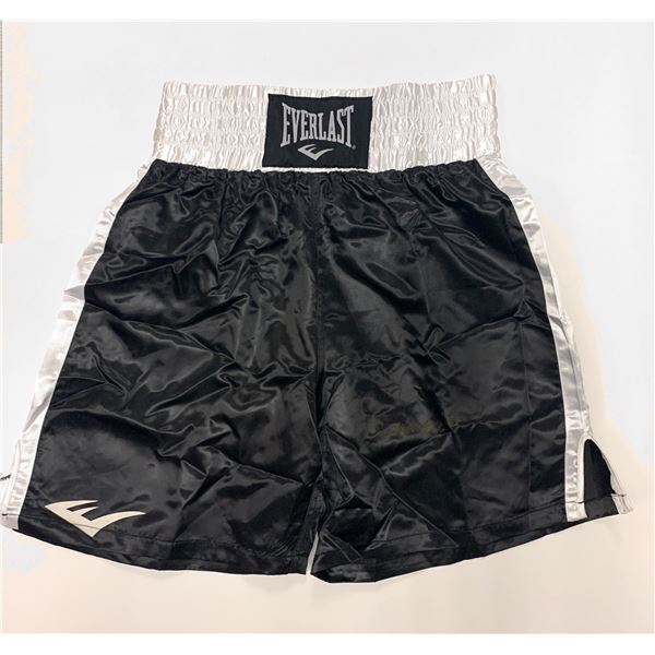 Autograph Signed George Foreman Boxing Shorts