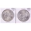 Lot of (2) 1885-O $1 Morgan Silver Dollar Coins