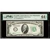 1934B $10 Philadelphia FRN PMG 64EPQ