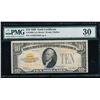 1928 $10 Gold Certificate PMG 30