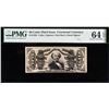 Image 1 : 50 Cent Third Issue Fractional PMG 64EPQ