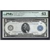 1914 $5 Minneapolis FRN PMG 63
