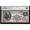 Image 1 : 1882 $5 Berlin WI National PMG 40
