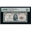 1929 $5 STAR Chicago FRBN PMG 35