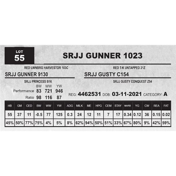 SRJJ GUNNER 1023