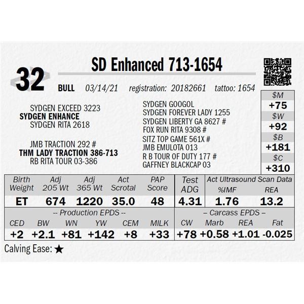 SD Enhanced 713-1654