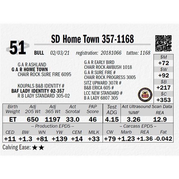 SD Home Town 357-1168