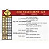 Image 1 : RED STATEMENT 124
