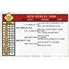 Image 1 : OUT OF SALE - RED MERLIN 1008
