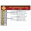 Image 1 : OUT OF SALE - RED INDEPENDENCE 1169