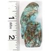 Image 10 : Zuni Turquoise Eagle Fetish by Vince Chavez