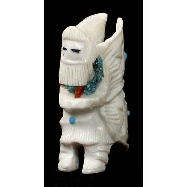 Zuni Carved Antler Butterfly Maiden Fetish