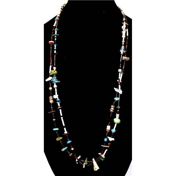 Santo Domingo Shell Heishi Treasure Necklace