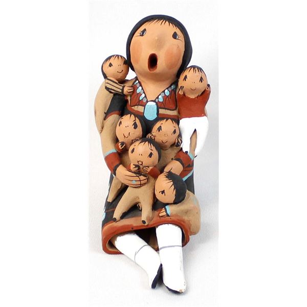 Jemez Pottery Storyteller by Joyce Lucero
