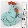 Image 11 : Zuni Turquoise Rooster Fetish by Derrick Kaamasee