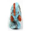Image 2 : Zuni Turquoise Rooster Fetish by Derrick Kaamasee