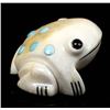 Image 6 : Zuni Antler Frog Fetish by Gabe Sice