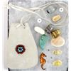 Image 1 : Native American Leather Treasure Pouch