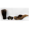 Image 1 : 3 Native American Pottery Pipes