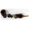 Image 6 : 3 Native American Pottery Pipes