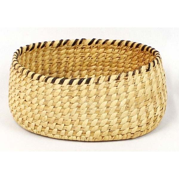 Tohono O'odham Woven Bear Grass Basket