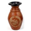 Image 1 : Large African Pottery Lizard Vase
