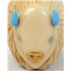 Image 3 : Zuni Carved Tagua Nut Buffalo Fetish, Gale Lucio