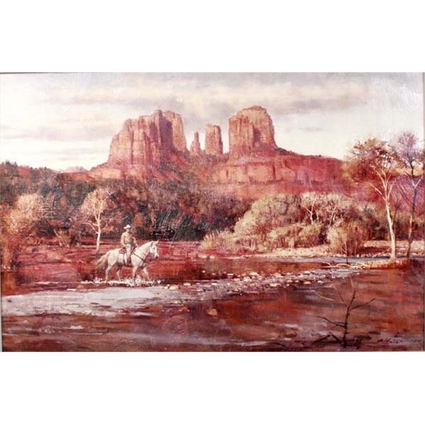 Robert Kennedy Abbett Print on Canvas