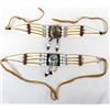 Image 1 : Cherokee Leather, Abalone, and Bead Chokers
