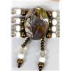 Image 2 : Cherokee Leather, Abalone, and Bead Chokers