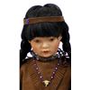 Image 2 : Porcelain Native American Style Doll
