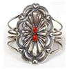 Image 2 : Navajo Sterling Concho Bracelet by Tim Yazzie