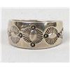 Image 2 : Navajo Sterling Ring, Size 13