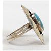Image 7 : Navajo Sterling Turquoise Ring, Size 10.5