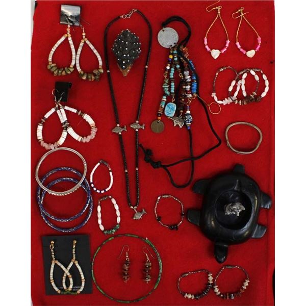 Collection of Jewelry, Some Native American