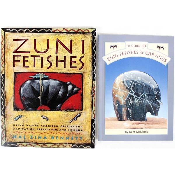 2 Soft Back Books on Zuni Fetishes