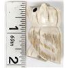 Image 10 : Zuni Antler Owl Fetish by Marvelita Phillips