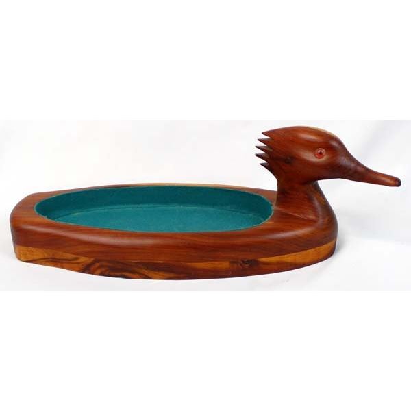 Beautifully Crafted Wood Loon Bowl by Bud Ezzo