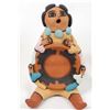 Image 2 : Navajo Pottery Storyteller by Eva Bitonie