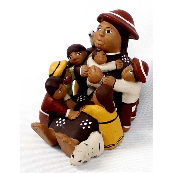 Peruvian Pottery Storyteller